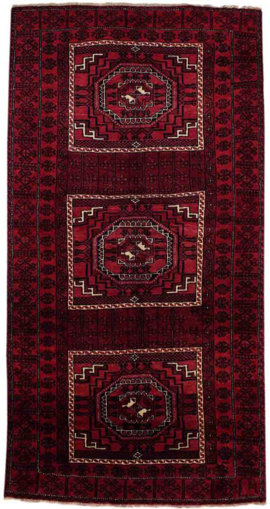 Persian Rug Baluch 248x127 248x127, Persian Rug Knotted by hand