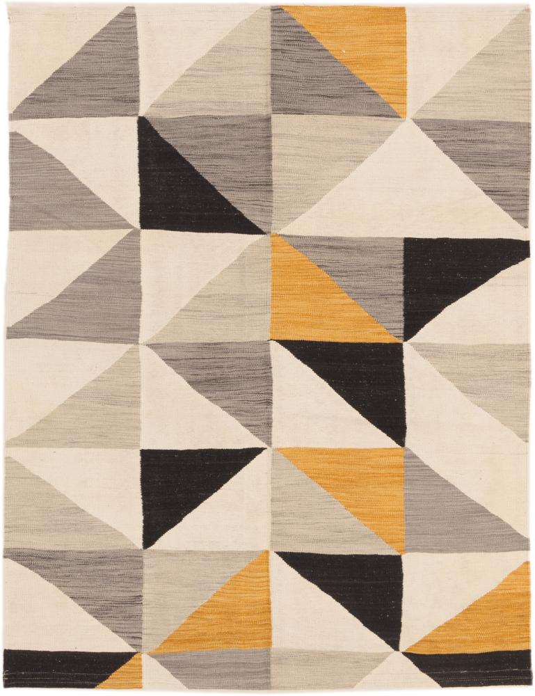 Afghan rug Kilim Afghan Design 199x155 199x155, Persian Rug Woven by hand