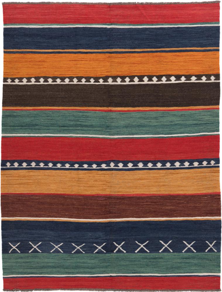 Afghanischer Teppich Kelim Afghan Heritage 200x158 200x158, Perserteppich Handgewebt
