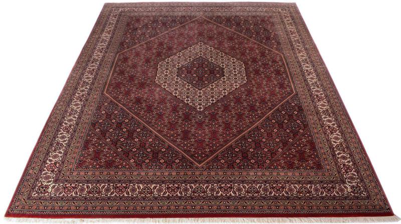 Indisk tæppe Bidjar 349x287 349x287, Persisk tæppe Knyttet i hånden