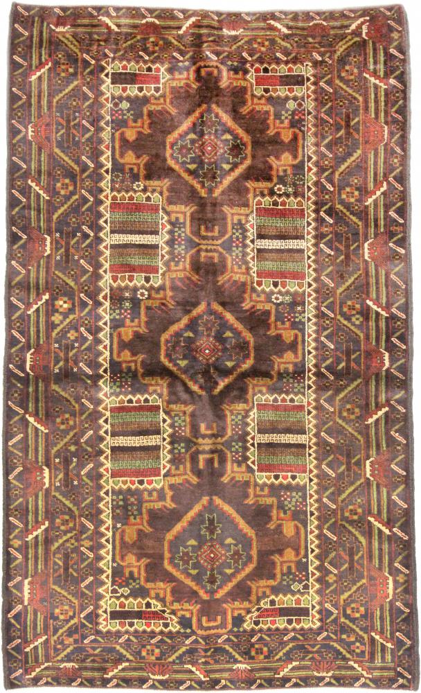 Tapete afegão Balúchi 195x118 195x118, Tapete persa Atado à mão