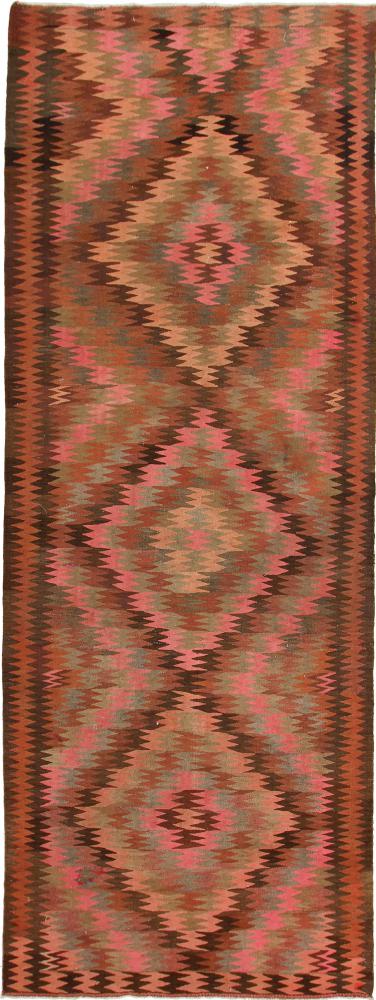 Tapete persa Kilim Fars Azerbaijan Antigo 389x151 389x151, Tapete persa Tecido à mão