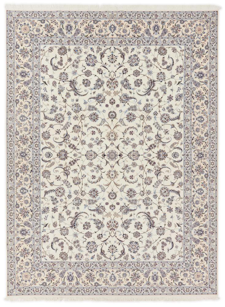 Persian Rug Nain 6La 13'7"x10'1" 13'7"x10'1", Persian Rug Knotted by hand