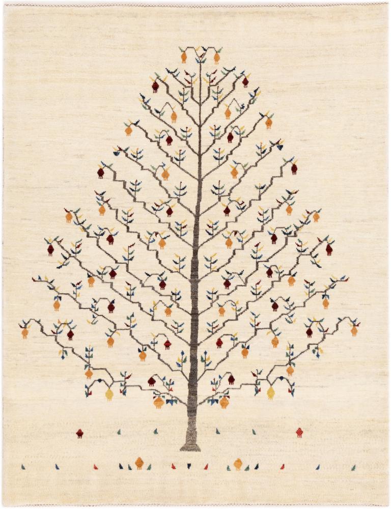 Persisk tæppe Persisk Gabbeh Kashkuli Banafsheh 191x149 191x149, Persisk tæppe Knyttet i hånden