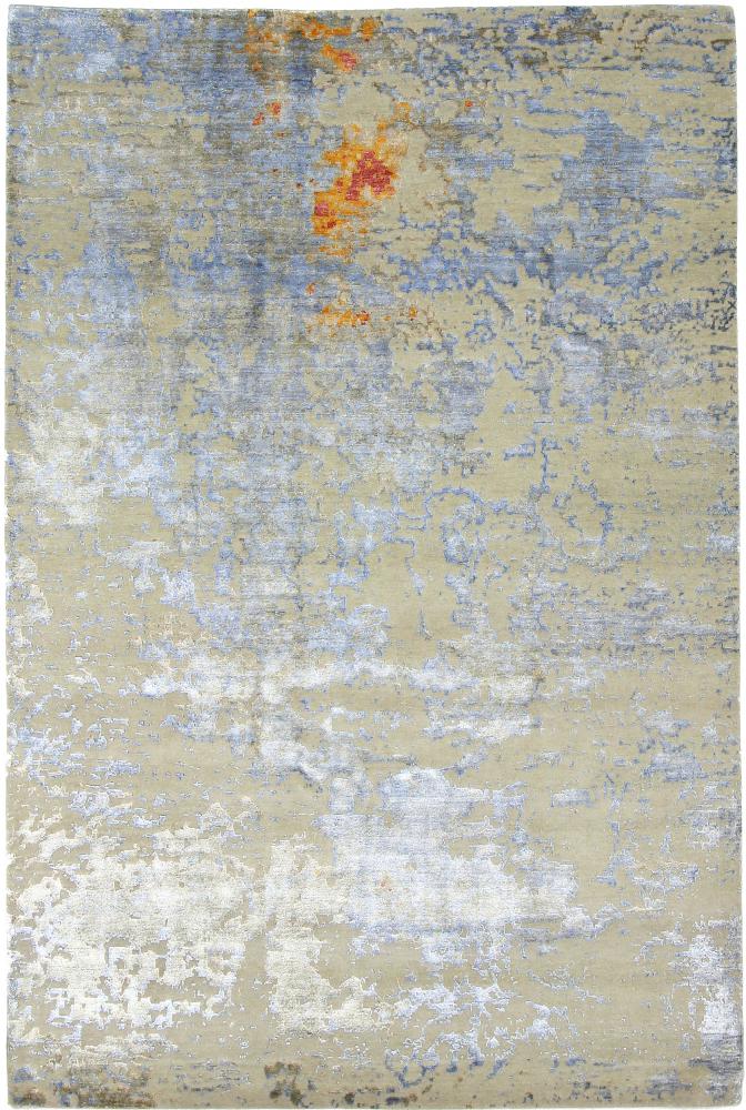 Indisk tæppe Sadraa 306x206 306x206, Persisk tæppe Knyttet i hånden