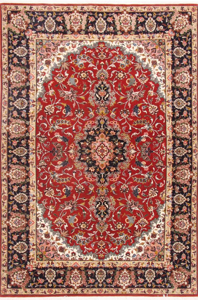 Perzisch tapijt Qum Kork 210x139 210x139, Perzisch tapijt Handgeknoopte