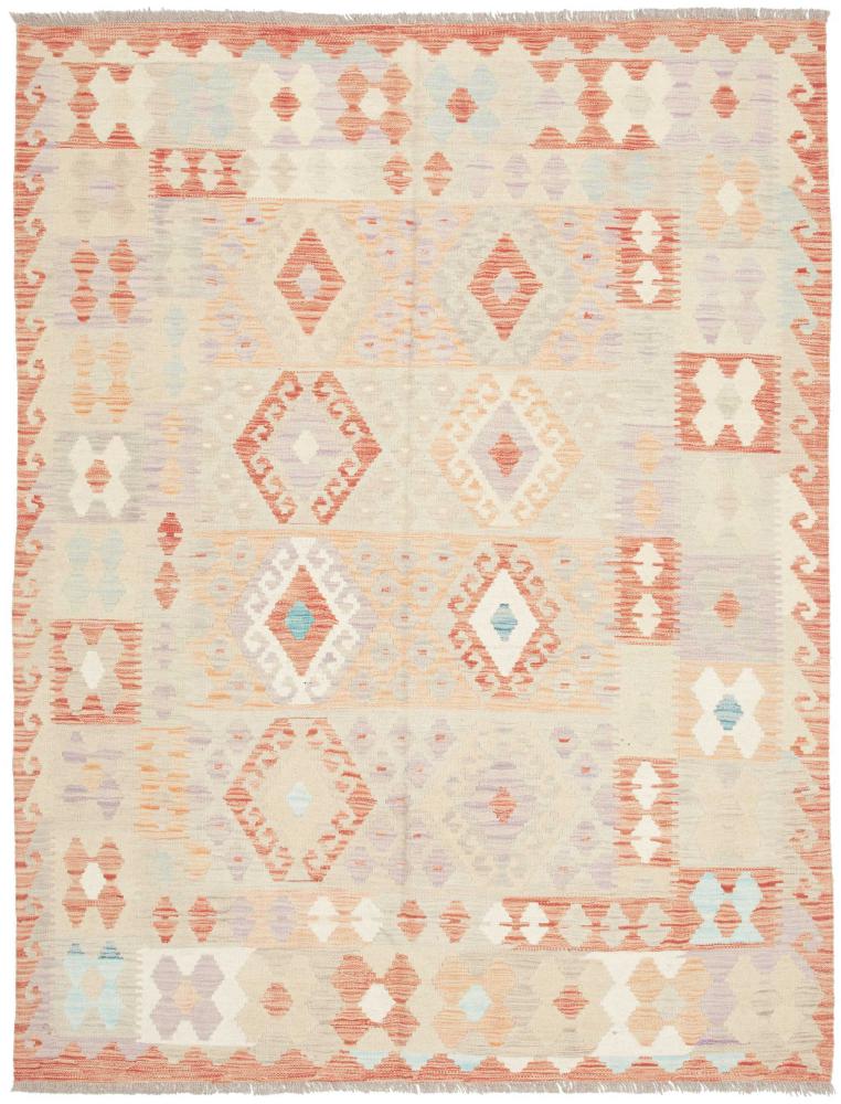 Tappeto afghano Kilim Afghan 194x148 194x148, Tappeto persiano Tessuto a mano