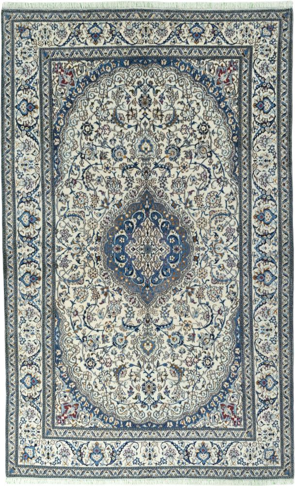 Persian Rug Nain 9La 10'2"x6'6" 10'2"x6'6", Persian Rug Knotted by hand