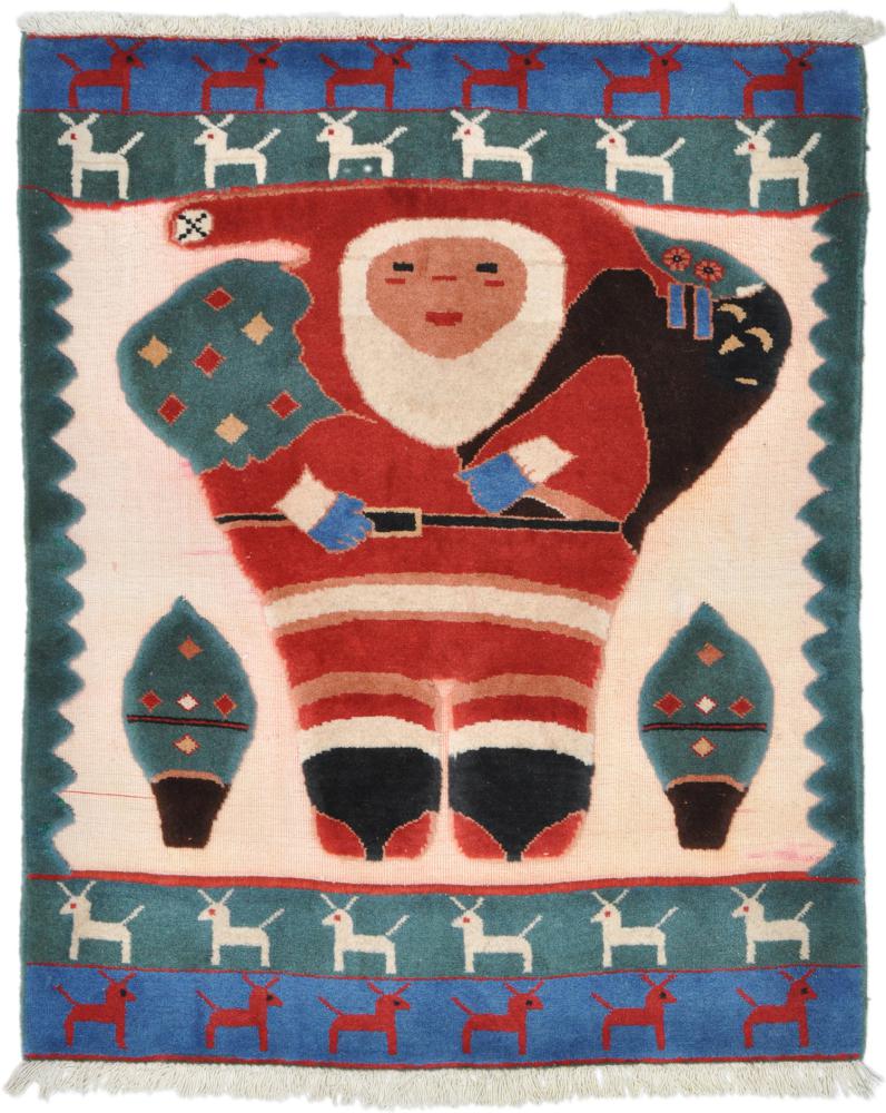 Persialainen matto Persia Gabbeh Nimbaft 113x92 113x92, Persialainen matto Solmittu käsin