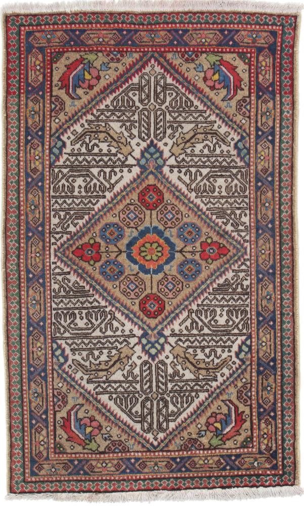 Περσικό χαλί Sarab 129x71 129x71, Περσικό χαλί Οι κόμποι έγιναν με το χέρι