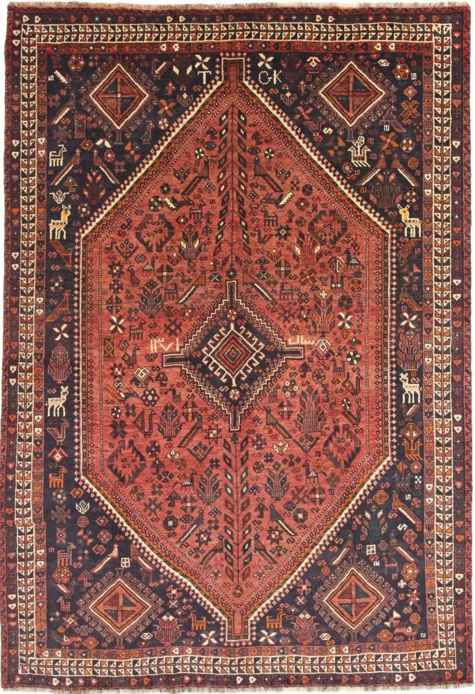 Tapete persa Shiraz 320x217 320x217, Tapete persa Atado à mão