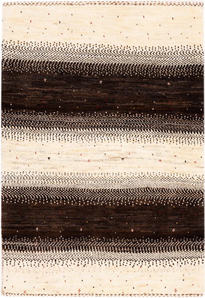 Tapis persan Persan Gabbeh Loribaft Atash 92x64 92x64, Tapis persan Noué à la main