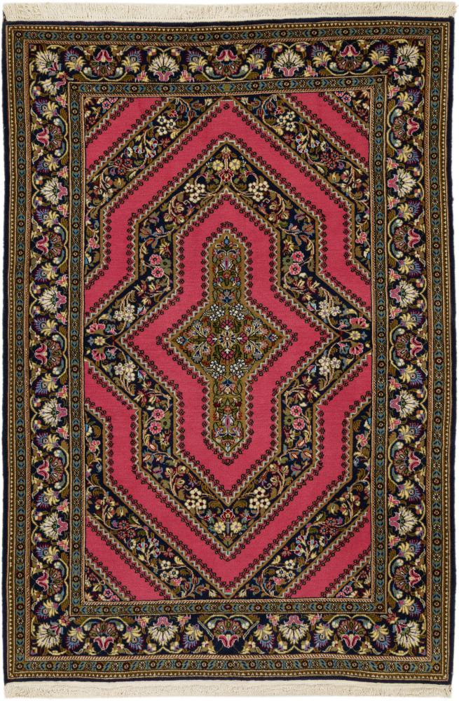 Perzisch tapijt Qum 160x110 160x110, Perzisch tapijt Handgeknoopte