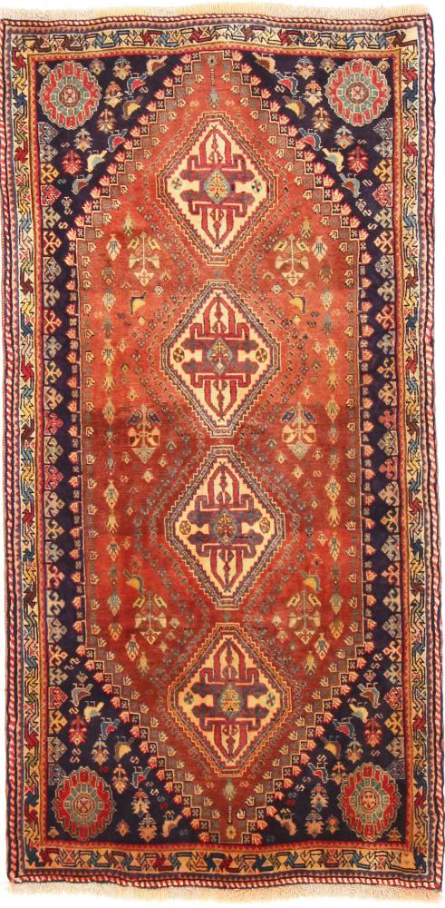 Tapete persa Ghashghai 165x83 165x83, Tapete persa Atado à mão