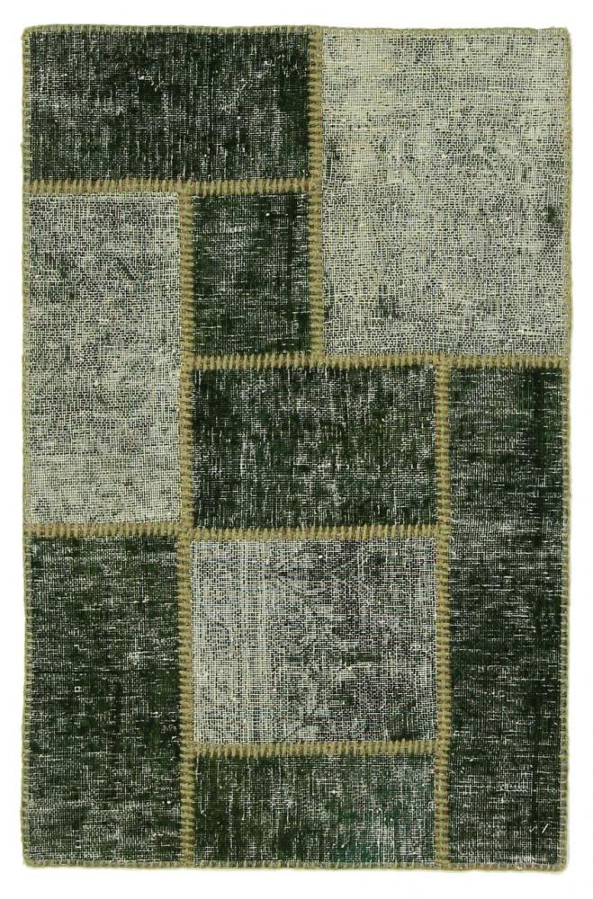 Tapis persan Patchwork 100x64 100x64, Tapis persan Noué à la main