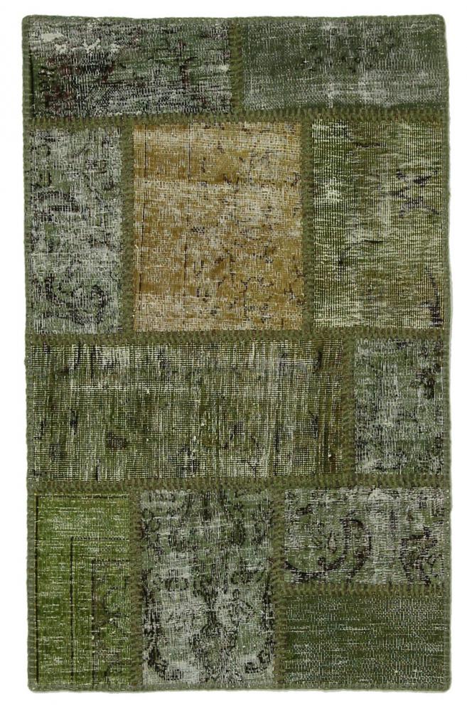 Tapis persan Patchwork 93x58 93x58, Tapis persan Noué à la main