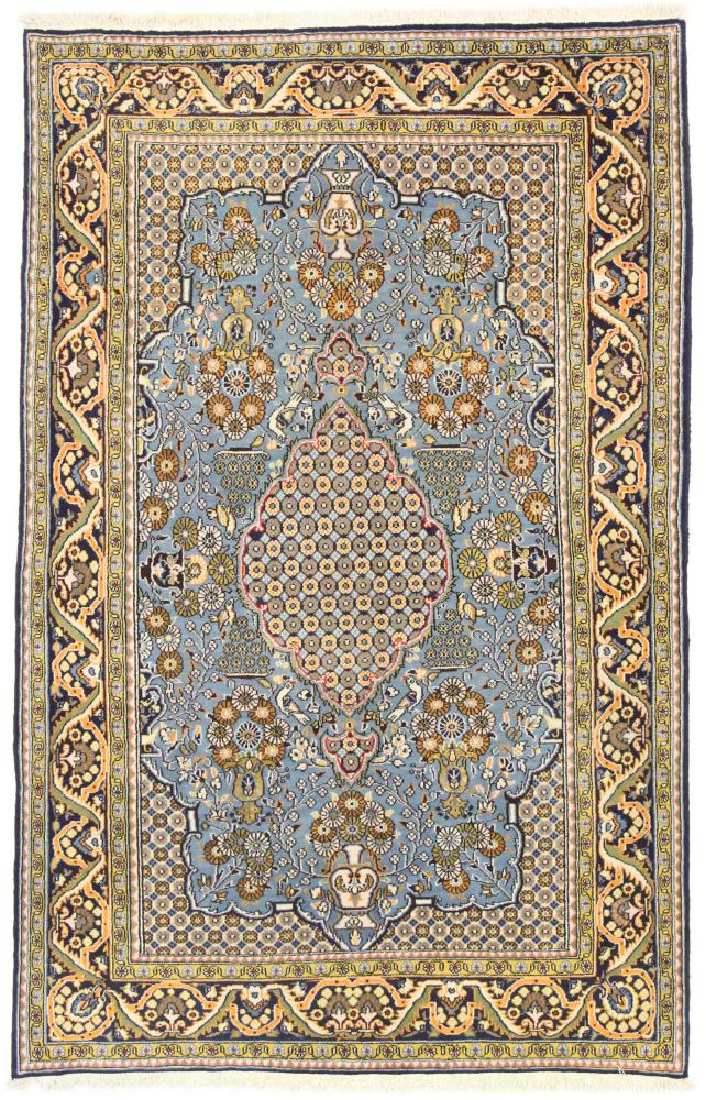 Persian Rug Qum 214x135 214x135, Persian Rug Knotted by hand