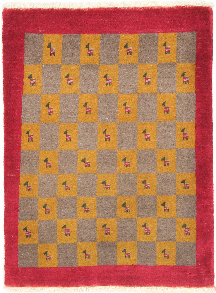 Covor persan Persia Gabbeh Kashkuli 99x76 99x76, Covor persan Lucrate de mână