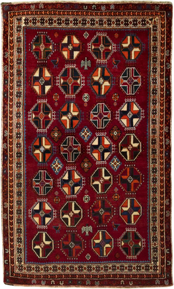 Tapis persan Shiraz 212x127 212x127, Tapis persan Noué à la main