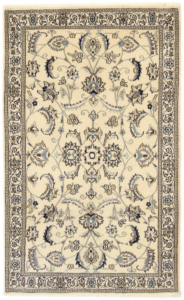 Tapis persan Naïn 197x118 197x118, Tapis persan Noué à la main