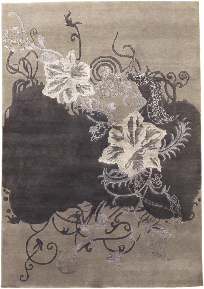 Tapete Nepal Sadraa 201x140 201x140, Tapete persa Atado à mão