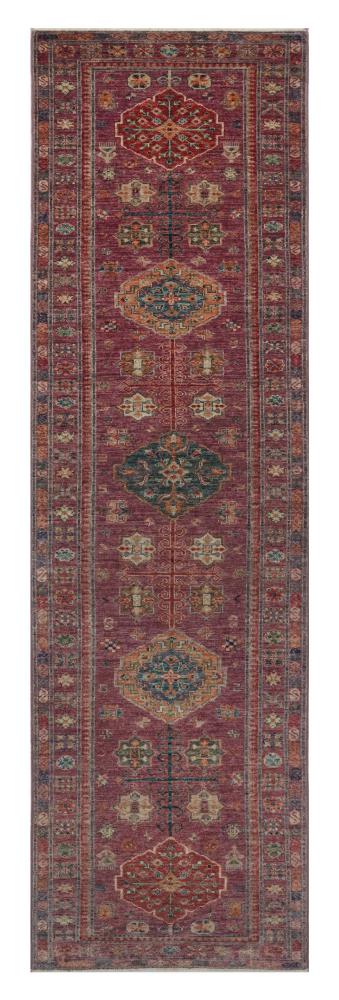 Covor pakistanez Kazak 287x82 287x82, Covor persan Înnodat manual