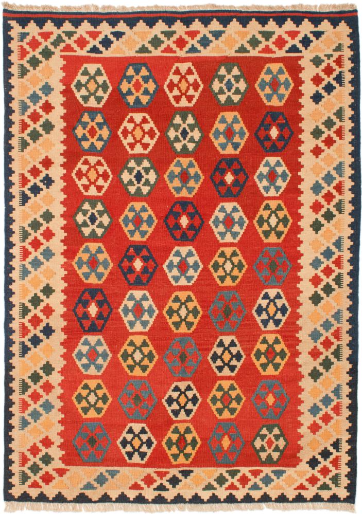 Tapete persa Kilim Fars 213x151 213x151, Tapete persa Tecido à mão