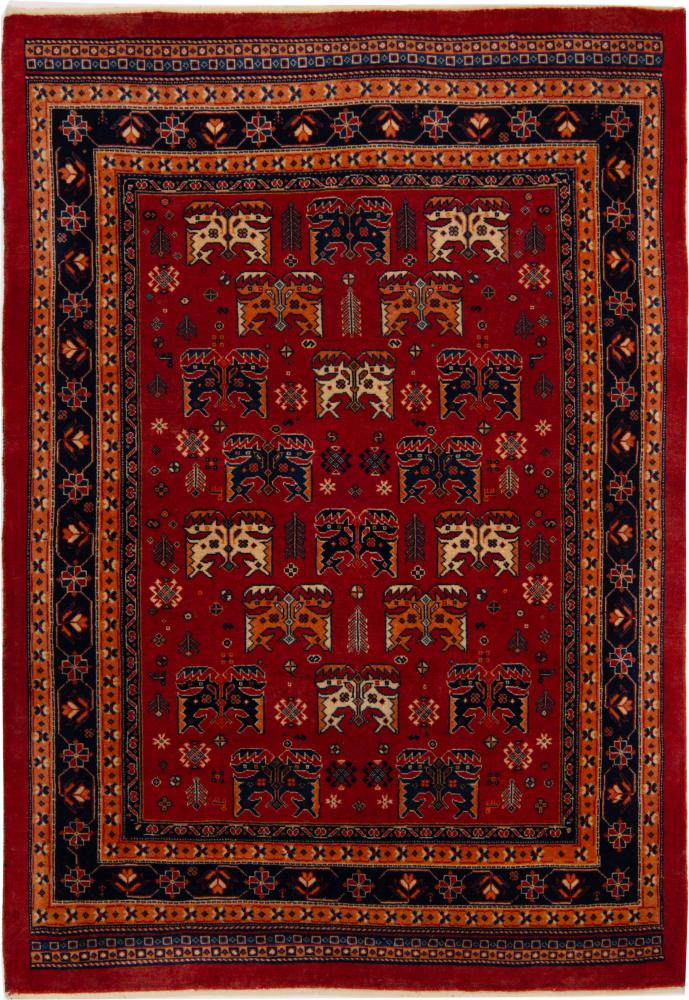 Persian Rug Ghashghai 146x99 146x99, Persian Rug Knotted by hand