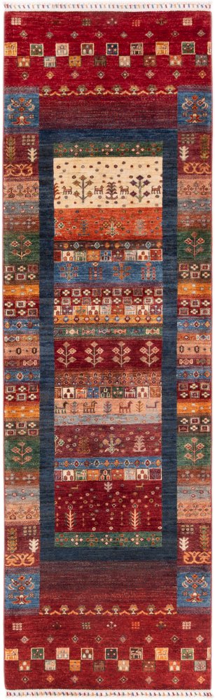 Tapis pakistanais Arijana 280x86 280x86, Tapis persan Noué à la main