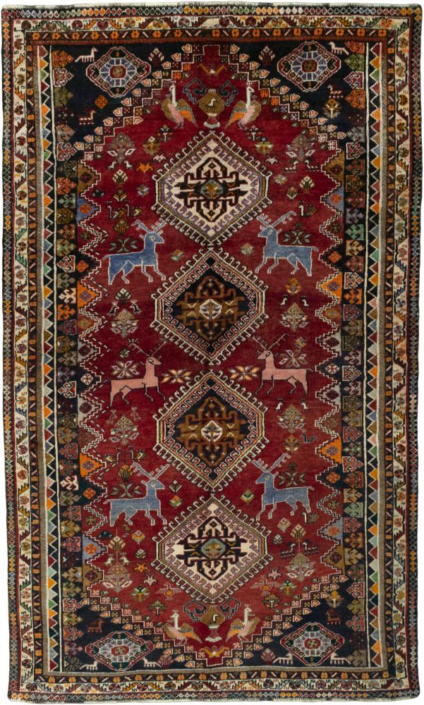 Persian Rug Shiraz 273x165 273x165, Persian Rug Knotted by hand