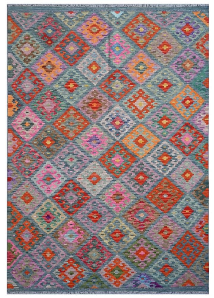 Afghan rug Kilim Afghan 251x173 251x173, Persian Rug Woven by hand