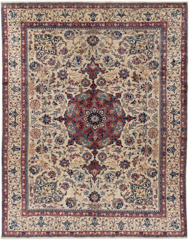 Persian Rug Isfahan 374x292 374x292, Persian Rug Knotted by hand