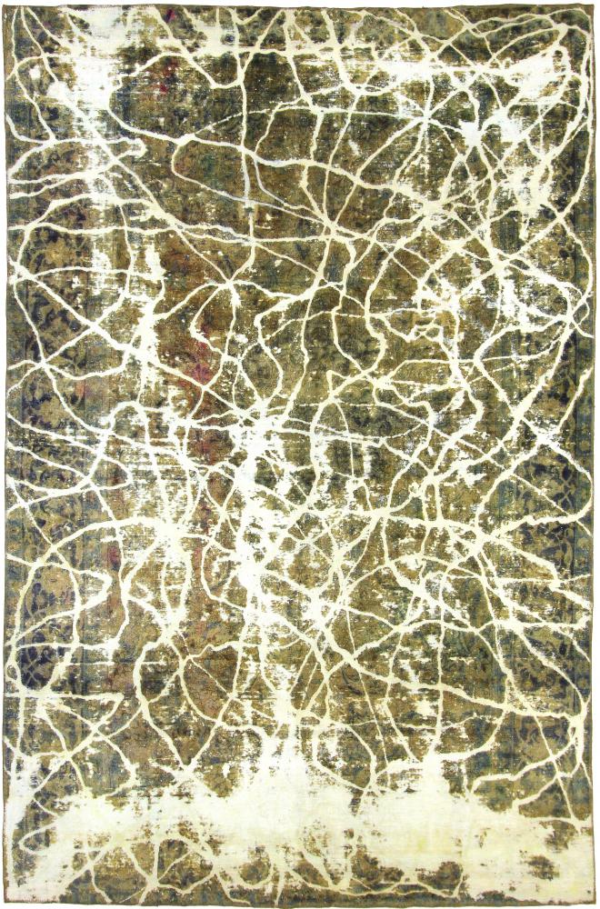 Alfombra persa Vintage Royal 13'5"x8'11" 13'5"x8'11", Alfombra persa Anudado a mano