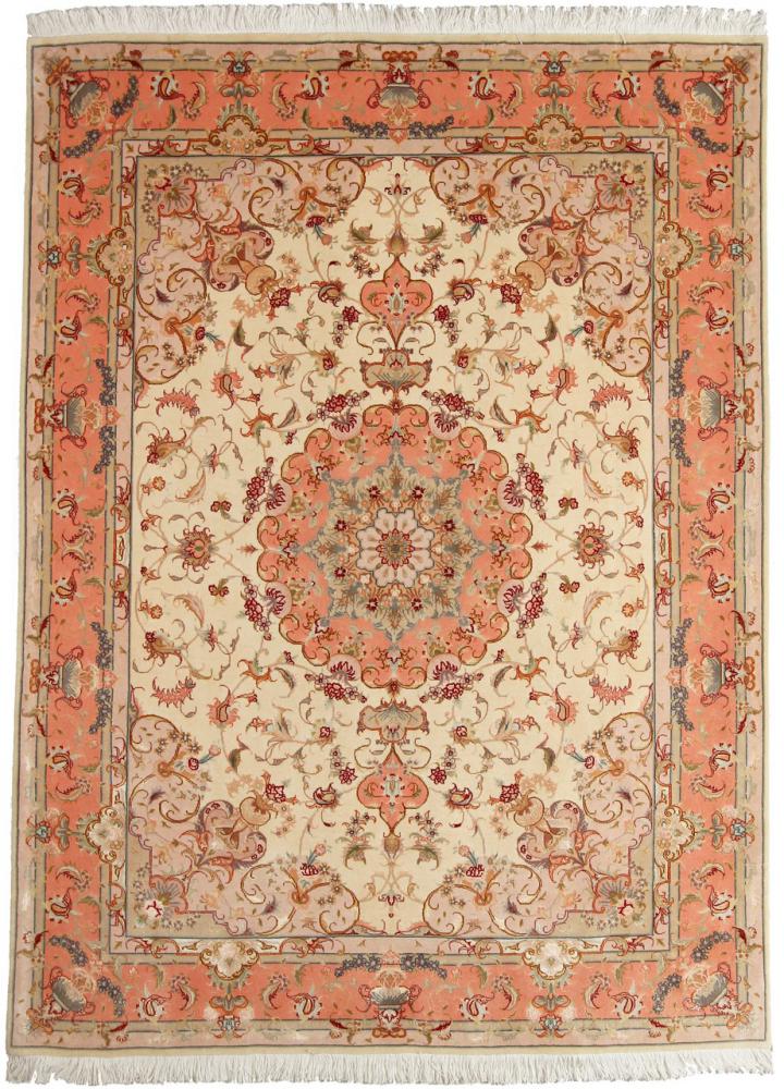 Tapete persa Tabriz 50Raj 208x152 208x152, Tapete persa Atado à mão