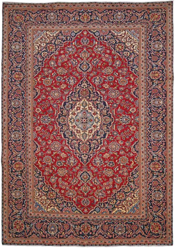 Tapete persa Keshan 351x243 351x243, Tapete persa Atado à mão