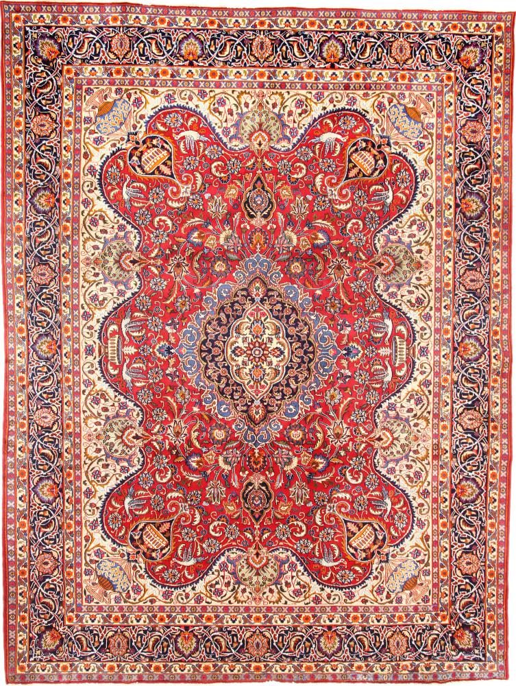 Tapis persan Kaschmar 380x290 380x290, Tapis persan Noué à la main