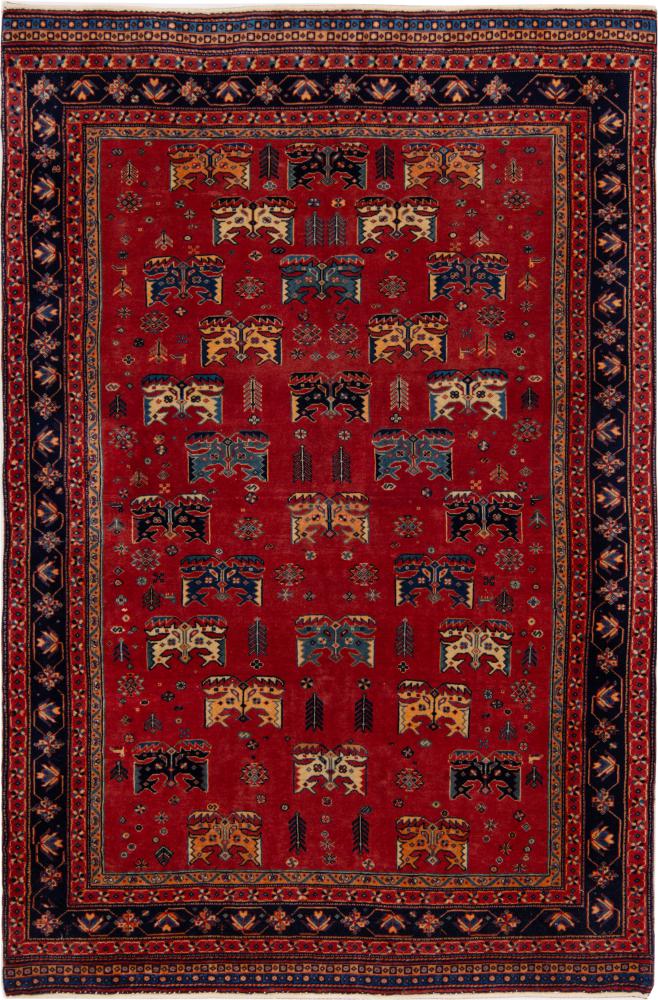 Persian Rug Ghashghai 175x117 175x117, Persian Rug Knotted by hand