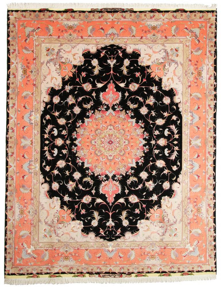 Tapete persa Tabriz 50Raj 260x202 260x202, Tapete persa Atado à mão