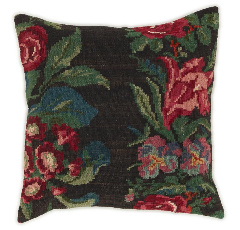 Indisk matta Kilim Rosen Kissen 64x66 64x66, Persisk matta handvävd 