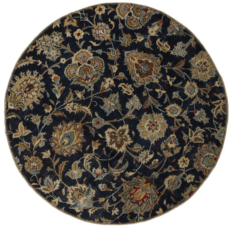 Persian Rug Vintage Royal 3'3"x3'4" 3'3"x3'4", Persian Rug Knotted by hand