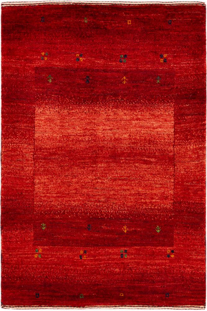 Alfombra persa Persia Gabbeh Loribaft Atash 92x65 92x65, Alfombra persa Anudado a mano