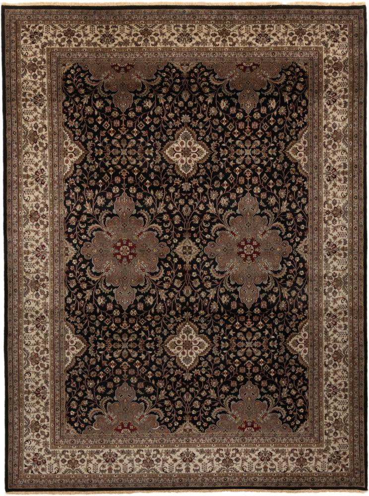 Indischer Teppich Indo Keshan 274x366 274x366, Perserteppich Handgeknüpft