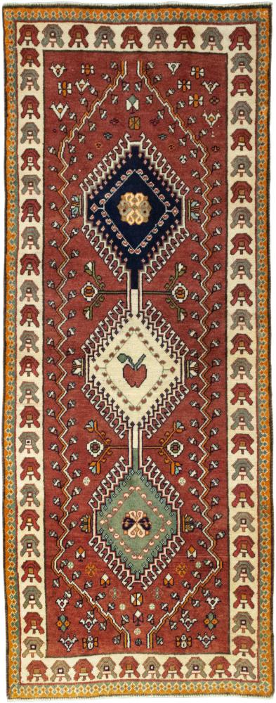 Tapis persan Shiraz 277x107 277x107, Tapis persan Noué à la main