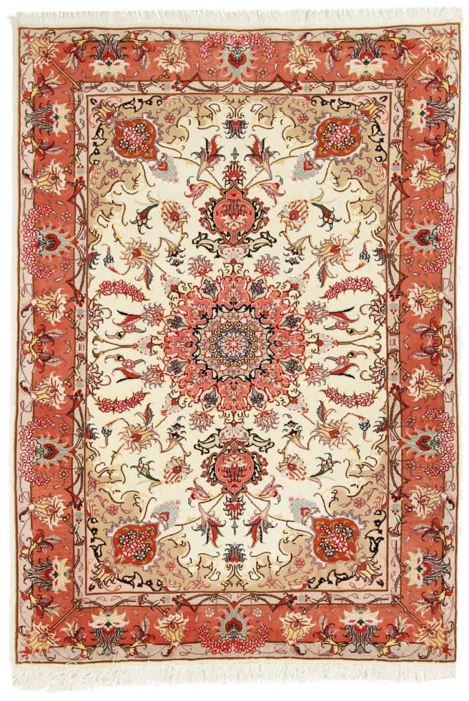 Persian Rug Tabriz 60Raj 148x103 148x103, Persian Rug Knotted by hand