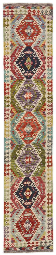 Afghan rug Kilim Afghan 398x80 398x80, Persian Rug Woven by hand
