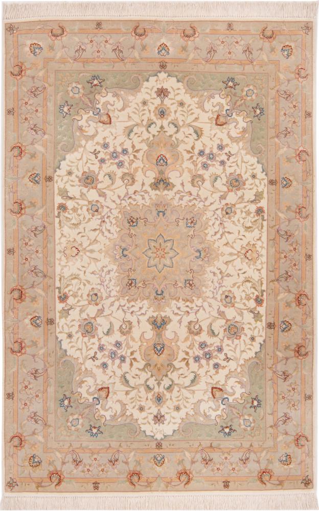 Dywan perski Tabriz 60Raj Jedwabna Osnowa 153x96 153x96, Dywan perski Ręcznie tkane