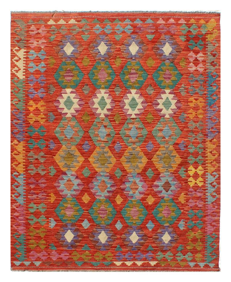 Afghan rug Kilim Afghan 198x155 198x155, Persian Rug Woven by hand