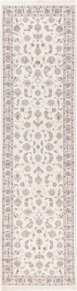 Alfombra persa Nain 9La 350x90 350x90, Alfombra persa Anudado a mano