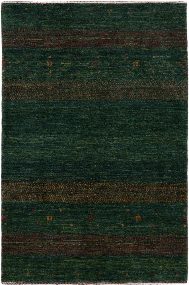 Persian rug Persian Gabbeh Loribaft Essence 4'0"x2'8" 4'0"x2'8", Persian rug Hand-knotted
