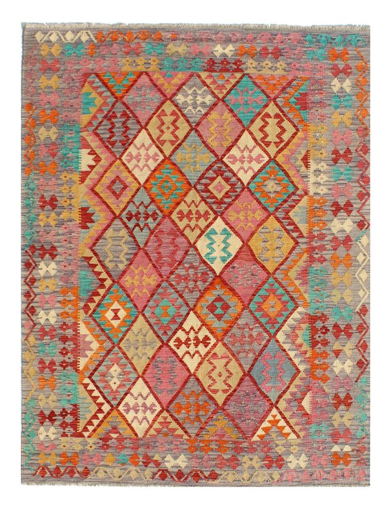 Afghan rug Kilim Afghan 9'6"x6'7" 9'6"x6'7", Persian Rug Woven by hand